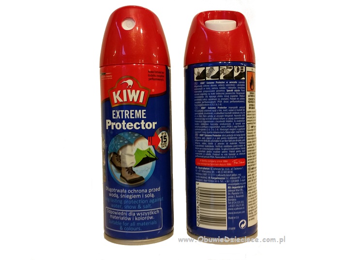 11-01121 Kiwi Extreme Protector 200 ml. Długotrwała ochrona przed wodą śniegiem solą 11-01121 Kiwi Extreme Protector 200 ml. Długotrwała ochrona przed wodą śniegiem solą